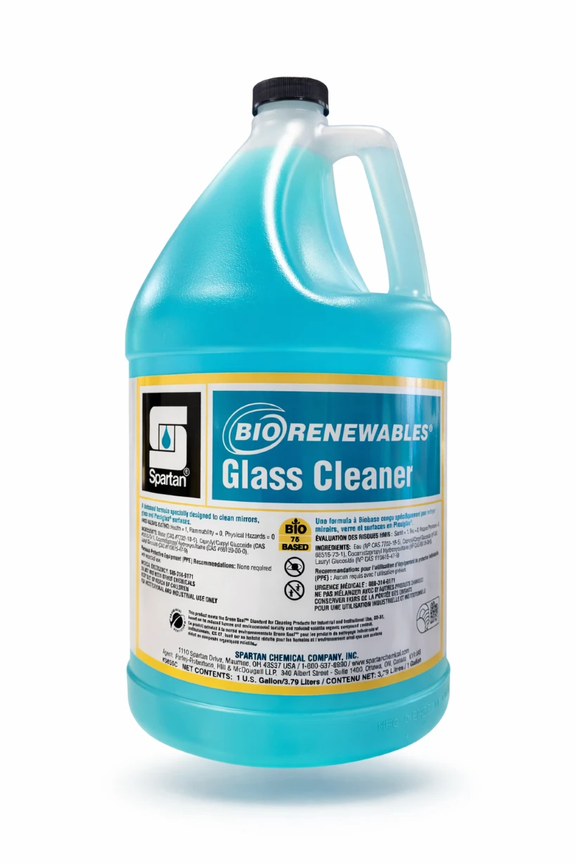 Spartan BioRenewables Glass Cleaner Concentrate, 3.79L